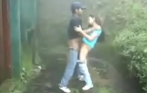 Indian Couple Fuck Down Put emphasize Rain