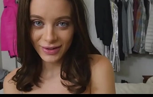 Gorgeous legal age teenager stepsister lana rhoades blackmailed & screwed by creeper bro pov