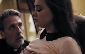 Pure taboo priest takes advantage of a upsetting bride-to-be