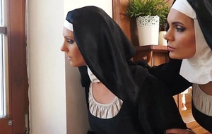 Catholic nuns and the monster asinine monster and vaginas