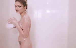 Wow sexy young blonde teen step Florence Nightingale fucked by step brother in shower pov