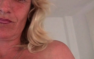Granny terry gets her unending nipples pinched
