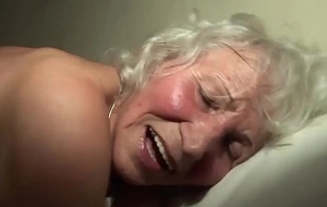 Extreme horny 76 years old granny estimated fucked