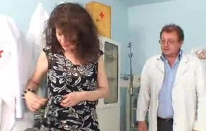 Unshaven pussy extreme karla visits a doc
