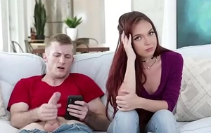 Stepbrother teaching sister with sexual connection