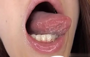 Japanese asian tongue spit face nose licking engulfing kissing tugjob fetish - more at fetish-master net
