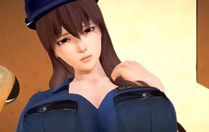 Policewoman working with hallow 3d hentai 69