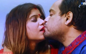 Beautiful Indian Couple Having Romanticist First Night-time Sex