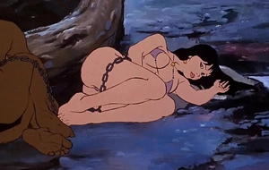 Sexy Brunette Gets Captured By Savages / Erotic Animated Fantasy / Toons / Anime