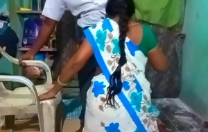 tamil beauty aunty blowjob with the addition of doggy style