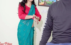 Priya ke bhaiya turns on touching when that babe was changing clothes for party and hard anal fucking