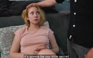 Slutty Step-daughter Takes Be captivated by Lessons Step-daddy