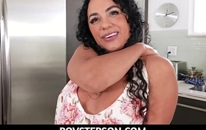 PovStepSon  -  Latin babe Stepmom's Proud Of Stepson's Sexual Progress- Brianna Bourbon
