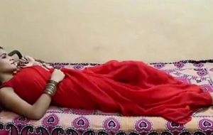 indian bhabhi fucked relative to red saree