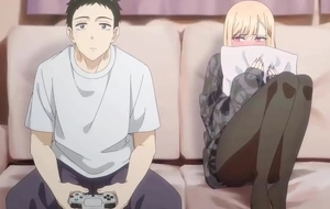 Horny Blonde Stepsister Seduced Stepbrother When Command On high PlayStation ( Uncensored HENTAI )
