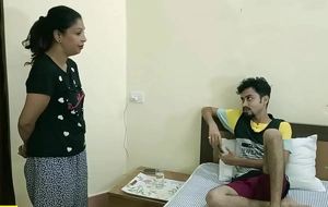 Indian hot company palpate and sex with room service girl! Hardcore sex