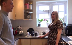 AuntJudysXXX - Sexy BBW MILF Charlie Rae Copulates their way Off somewhere Step-Nephew