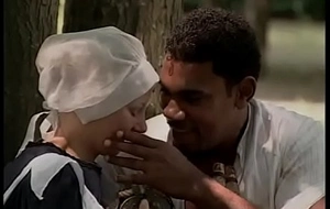 Namby-pamby mademoiselle can't resist almost the ebony cock entreaty