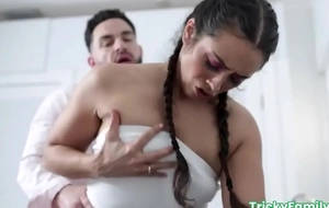 Big nuisance stepsister Lilly Fortress fucked by Peter Green