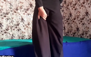 Hijab arab wife horny and this babe call her lover