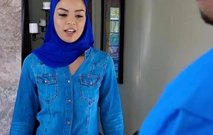 ExxxtraSmall - Hot Muslim Chick Maya Bijou Gets Double Cumcockted