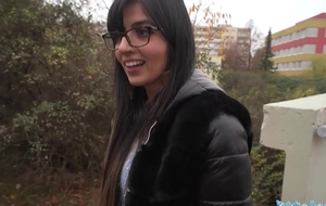 Public Agent Happy Pakistani woman fucks a stranger in benignity toilets