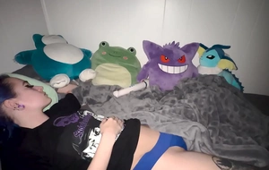 Fellow-man caught smelling his hot step sisters sex-toy while that babe was sleeping around her bed!