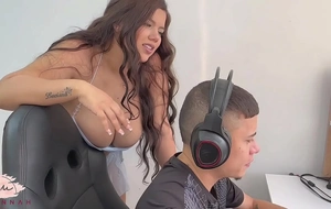 I shot at secret sex close by my stepbro who is a jig gamer - Savannah Watson