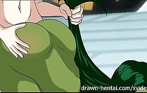 Fantastic three hentai - she-hulk toss