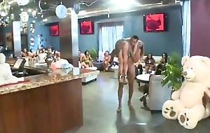 Blonde china be captivated by stripper