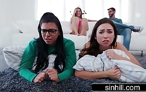 3 sexy babyhood share one fortuitous weasel words - melissa moore, abella danger, gina valentina