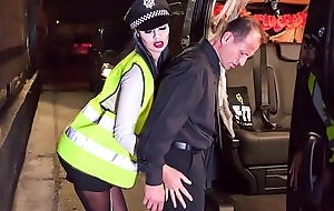 Halloween fuck just about british babe jasmine jae clothed painless police chick